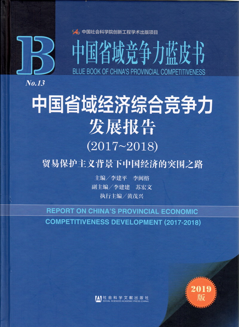 美女被插视频免费观看中国省域经济综合竞争力发展报告（2017-2018）